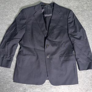 Joseph Abboud 42S Blue Angelico Super 100s Wool Slim Blazer Jacket Sport Coat